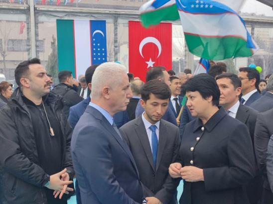 İstanbul - Vali Gül, Özbekistan Cumhuriyeti Okul Yapımı İşe Başlama Töreni'ne katıldı