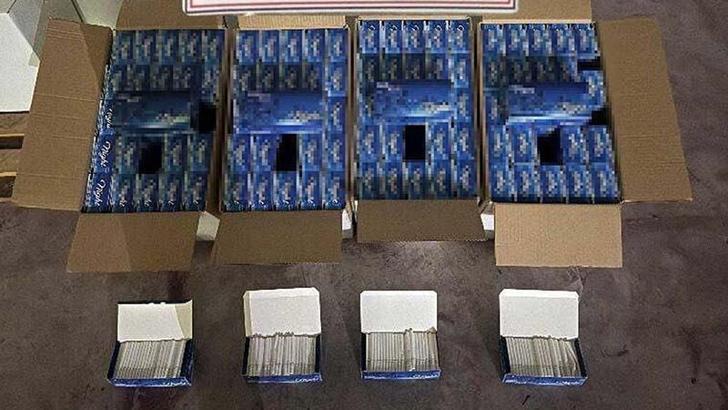 İzmir'de 12 milyon 720 bin bandrolsüz makaron ele geçirildi