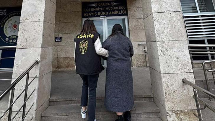 Otel odasında bıçaklı gaspa tutuklama