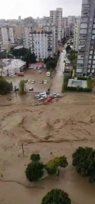Mersin'de sağanak; dereler taştı, yolları su bastı / Ek fotoğraflar