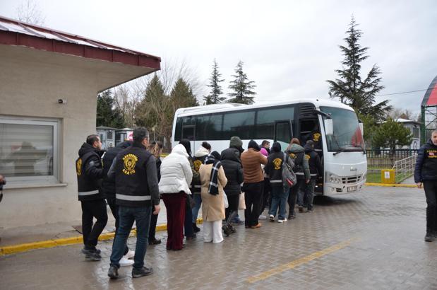 Eskişehir merkezli fuhuş operasyonu; 13 gözaltı