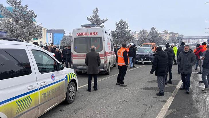 Otomobilin çarptığı yaya kalp masajına rağmen kurtarılamadı