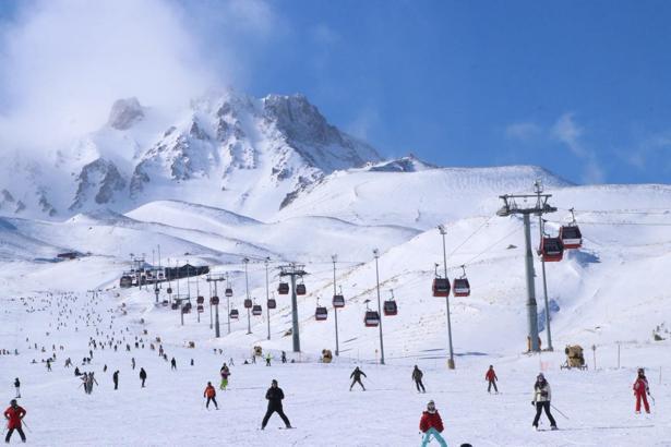 Erciyes, sömestirde 1,2 milyon ziyaretçi ağırladı / Ek fotoğraflar