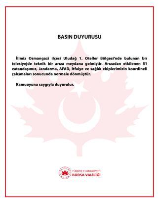 Uludağ'da telesiyej arızalandı; metrelerce yükseklikte mahsur kalan 51 kişi kurtarıldı (3)