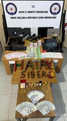 Hatay'da yasa dışı bahis operasyonunda 12 tutuklama