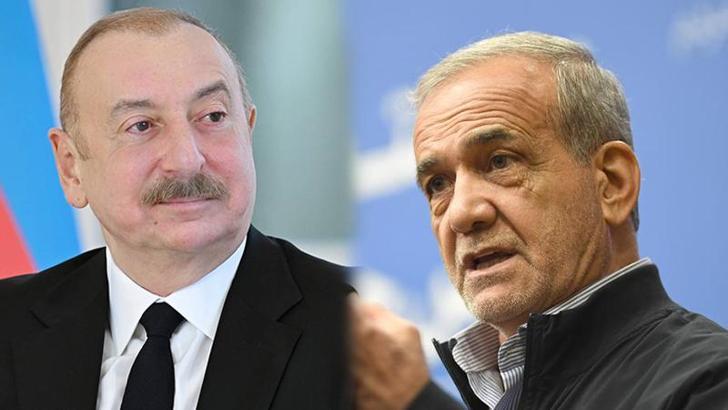 Aliyev ile Pezeşkiyan telefonda görüştü