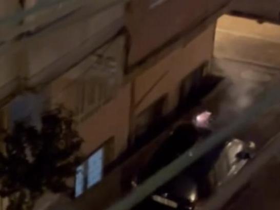 İstanbul- Zeytinburnu'nda gece saatlerinde sokak sokak gezip torpil patlattı