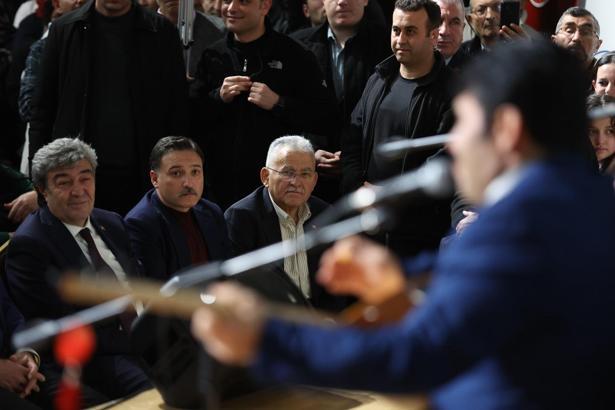 Başkan Büyükkılıç, 4’üncü Uluslararası Aşıklar Şöleni’ne katıldı