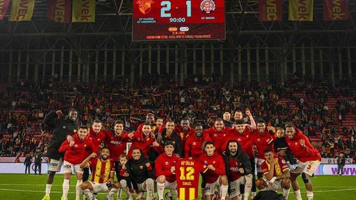 Göztepe fırtına gibi