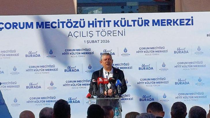 Özgür Özel, Mecitözü Hitit Kültür Merkezi'nin açılışını yaptı