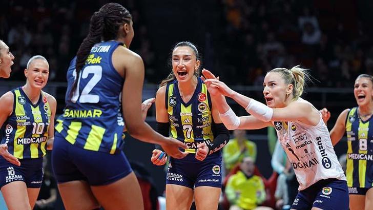 Galatasaray Daikin - Fenerbahçe Medicana: 0-3