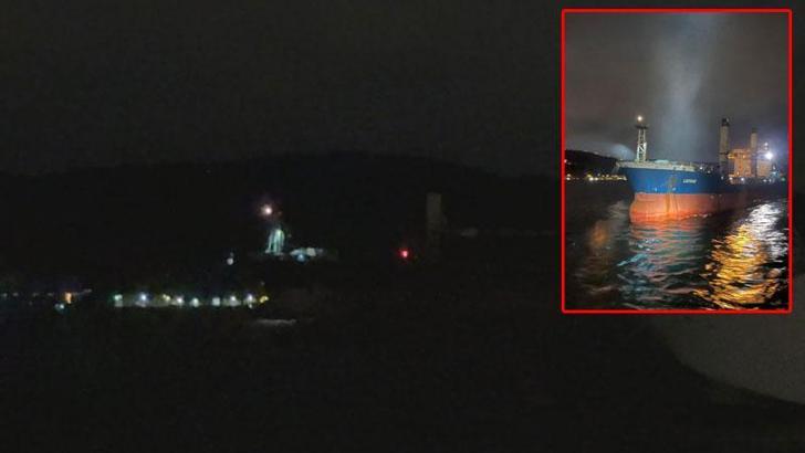 İstanbul Boğazı'nda sürüklenen yük gemisi kurtarıldı