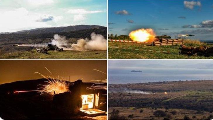 MSB: Çanakkale'de tanksavar atışları yapıldı