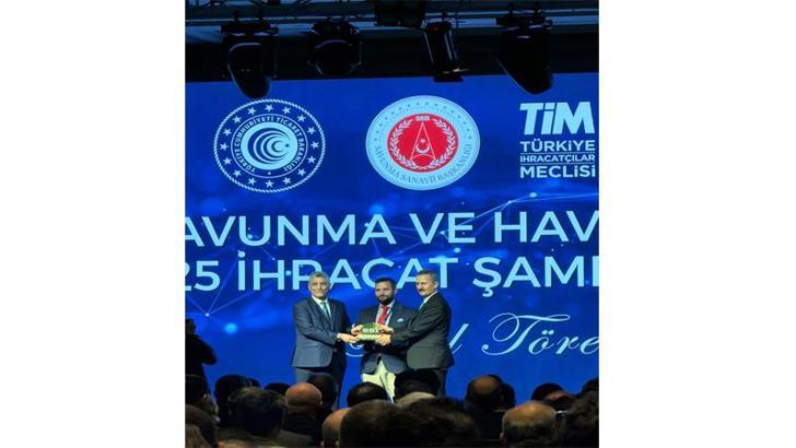 SYS Grup’a ‘Silah Sistemleri ve Mühimmat Ürün Grubu’ kategorisinde ikincilik ödülü