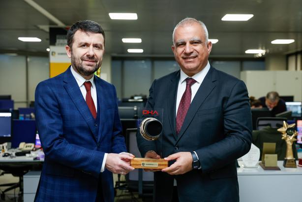 İstanbul - Basın İlan Kurumu Genel Müdürü Çay’dan DHA Genel Müdürü Coşkun’a ziyaret