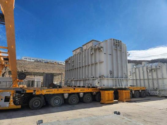 Akkuyu NGS’nin 1. Güç Ünitesi’nde yükseltici transformatörlerin kurulumu tamamlandı