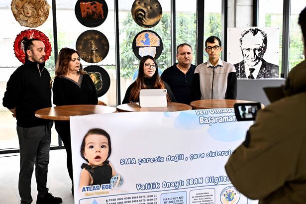 SMA Tip 1 hastası Atlas Ege’ye umut konseri