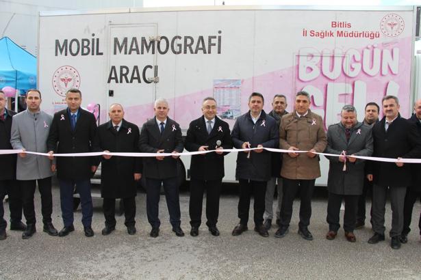 Çankırı'da mobil mamografi aracı hizmete girdi