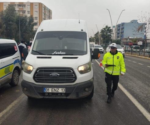 Silopi’de okul çevreleri ve servis araçları denetlendi