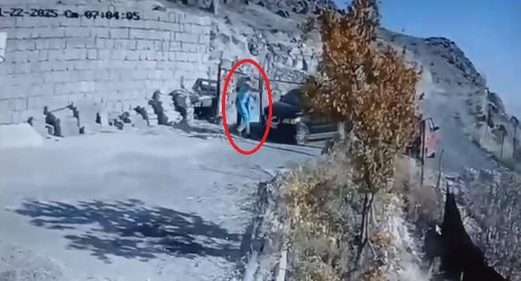 Komşusu baba ve oğlunu otomobille ezip yaralayan sanığa hapis istemi; o anlar kamerada