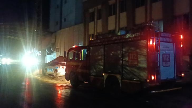 Gaziantep'te makarna fabrikasındaki yangın söndürüldü
