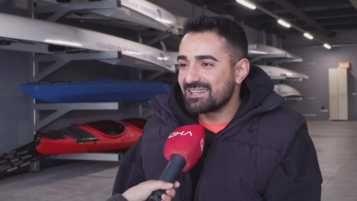 İstanbul - Motosiklet sürücüsünün çarpıp kaçtığı kazada felç olan milli atlet para kürekle hayata sarıldı