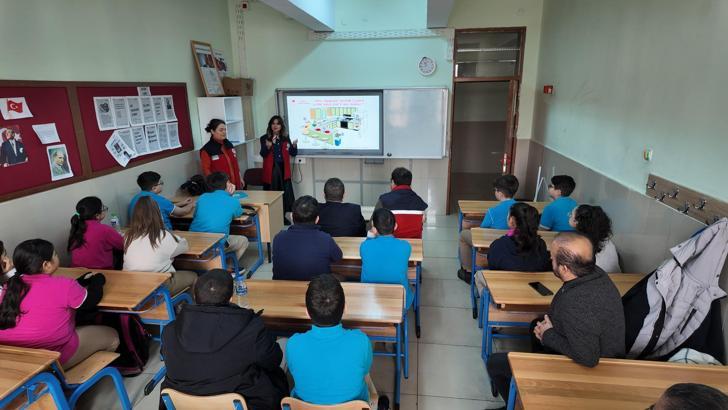 Niğde'de öğrencilere güvenilir gıda eğitimi verildi