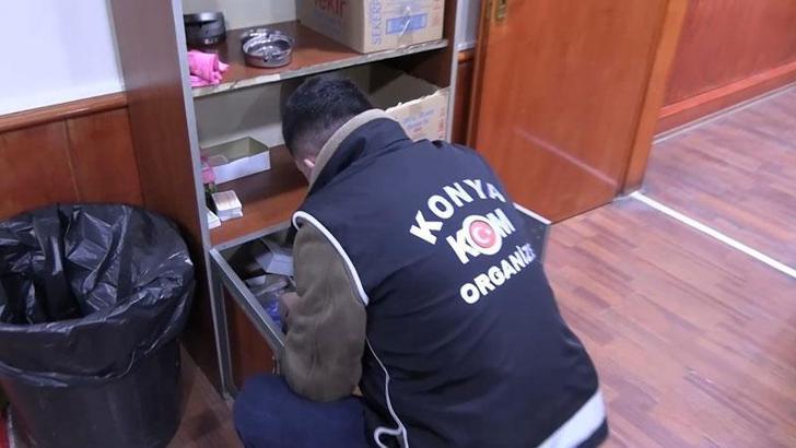 Konya'da organize suç örgütüne operasyon: 25 gözaltı