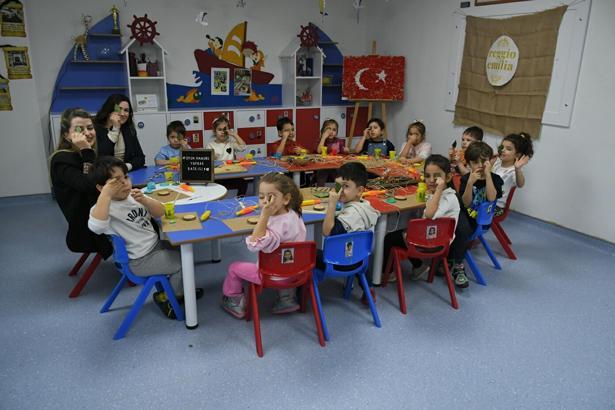 Kuşadası'nda çocuk gelişim merkezi minikleri güvenli ve eğlenceli bir ortamda buluşturuyor