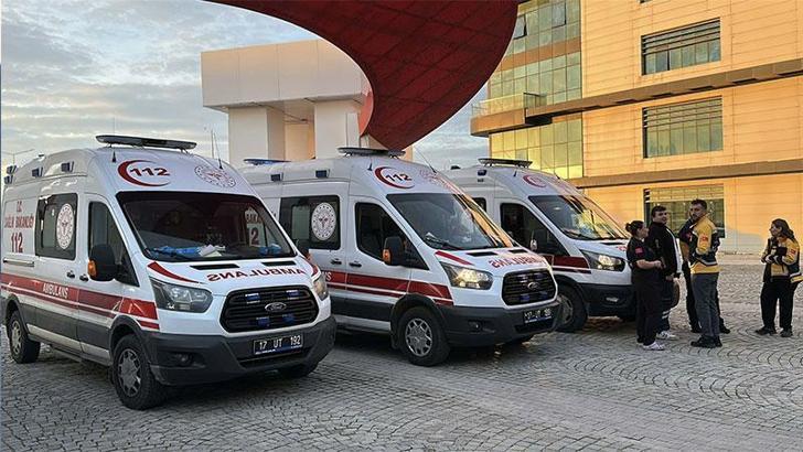 Çanakkale’de hastanede yangın