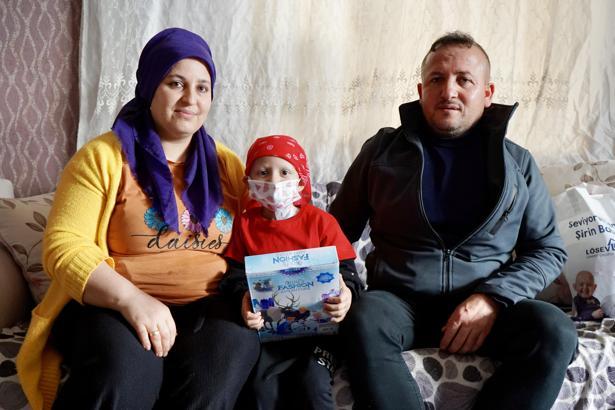 Depremde evleri yıkılan aile, lösemiyle sarsıldı