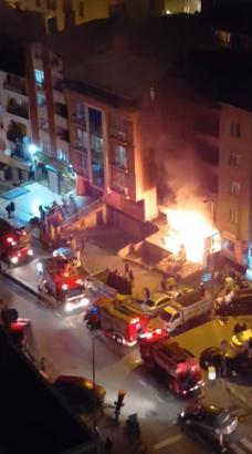 İstanbul - Kağıthane’de yangında mahalleliyi ıslık çalarak uyandırdı: Yangın var aşağı inin