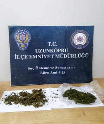 Kavanoz içerisinde uyuşturucu ele geçirildi; 1 gözaltı