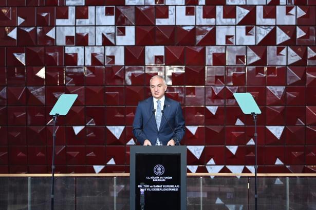 İstanbul- Bakan Ersoy: 13 bin 449 eser ait olduğu topraklara getirildi