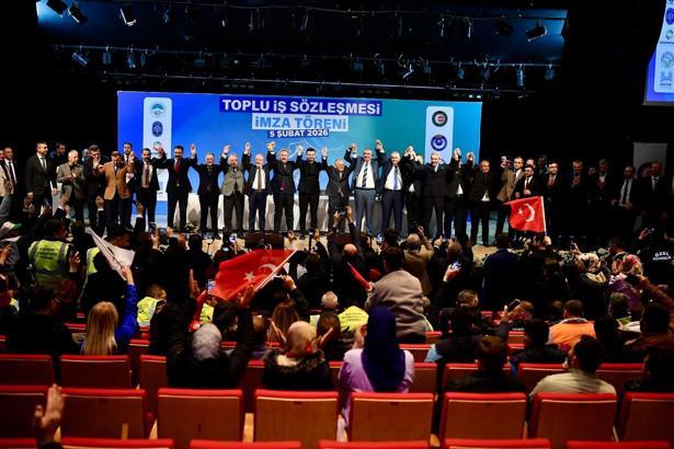 Kayseri’de ‘Toplu İş Sözleşmesi İmza Töreni’ gerçekleştirildi