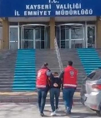 Kayseri’de 13 yıl hapisle aranan firari hükümlü yakalandı