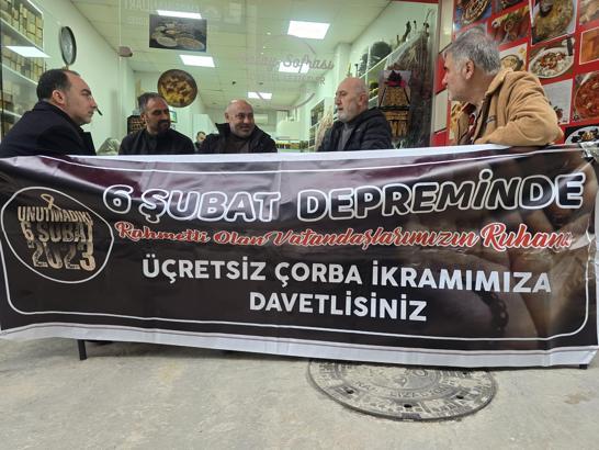 Ordu’da yaşayan Hataylı aile, 6 Şubat depremleri için ücretsiz çorba dağıttı