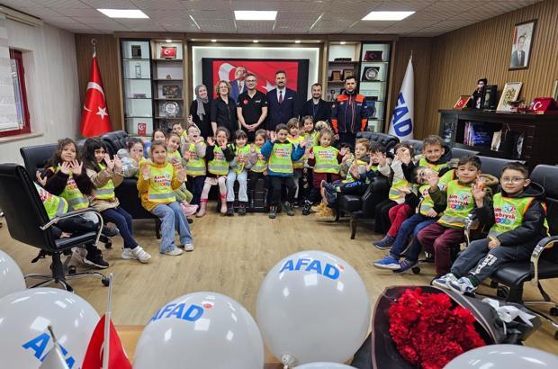 Öğrenciler AFAD'ı ziyaret etti