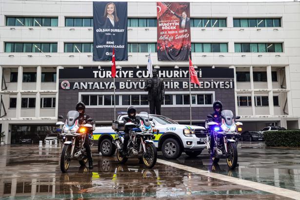 Motorize zabıta ekipleriyle daha etkin denetim