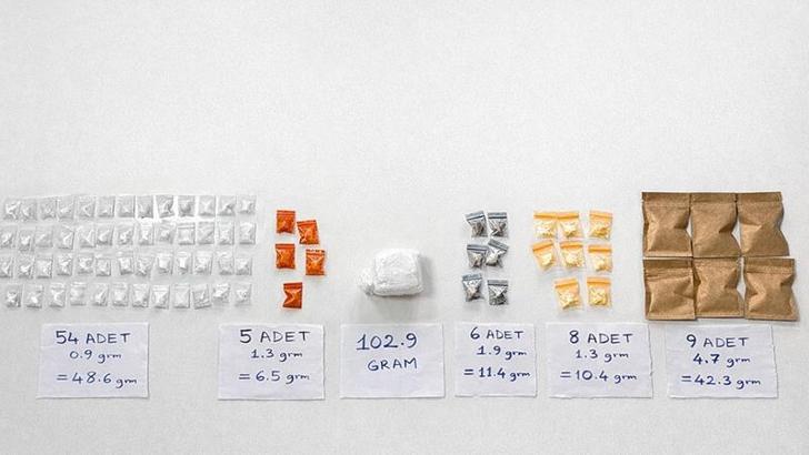 Bakırköy'de denetim sırasında durdurulan otomobilden uyuşturucu çıktı; 2 gözaltı