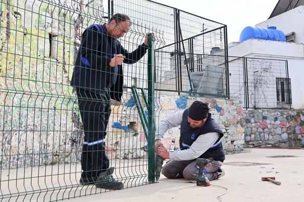 Bodrum Belediyesi’nden okullara bakım ve onarım desteği