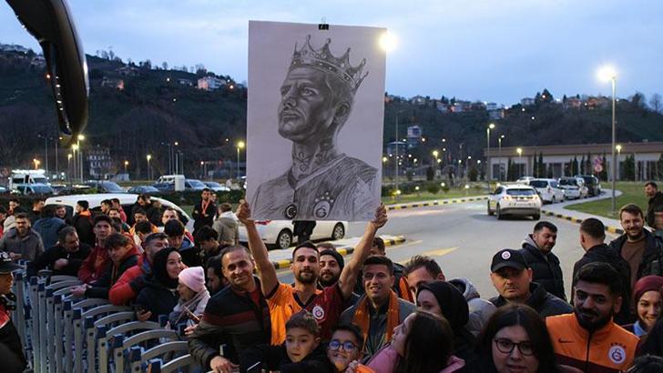 Galatasaray kafilesi, Rize’de