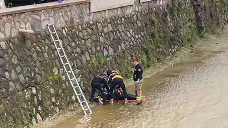 Dere yatağına düştü, duran kalbi yeniden çalıştırıldı