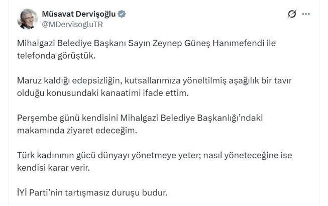 Mihalgazi Belediye Başkanı Akgün'e yönelik paylaşımla ilgili soruşturma; şüpheli tutuklandı (7)