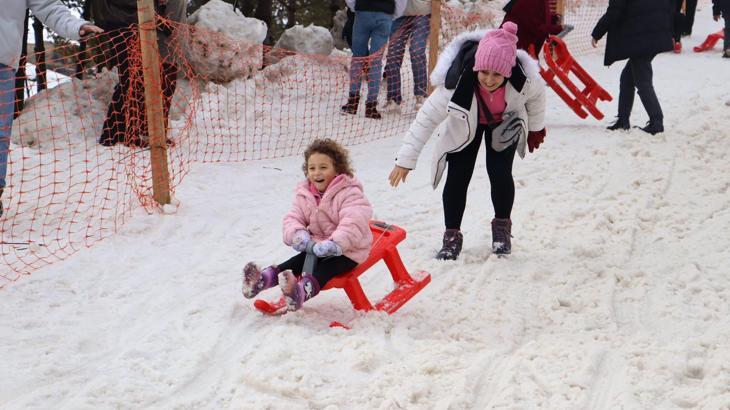Ordu’da 1500 rakımlı yaylada kar festivali