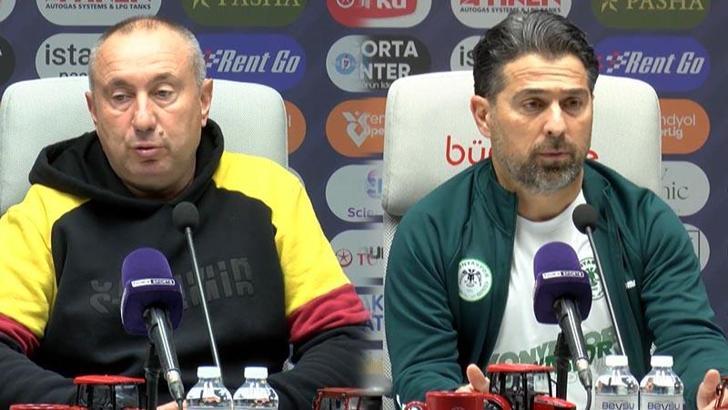 TÜMOSAN Konyaspor- Göztepe maçının ardından