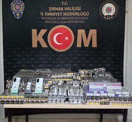 Şırnak’ta uyuşturucu ve kaçakçılık operasyonu: 10 tutuklama