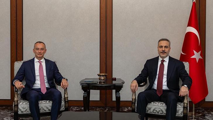Bakan Fidan, Gazze Yüksek Temsilcisi Mladenov'u kabul etti