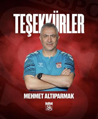 Sivasspor, Mehmet Altıparmak ile yollarını ayırdı