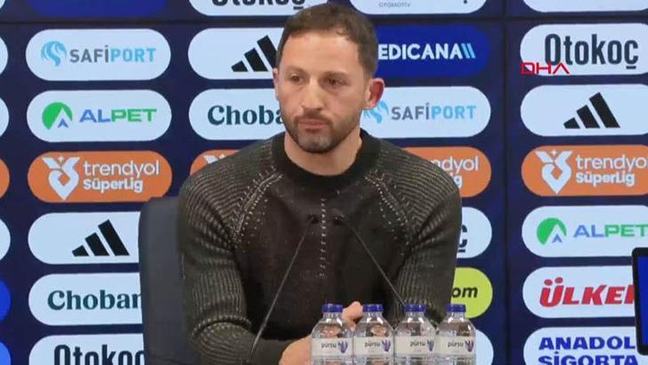 Domenico Tedesco: Takımın genel olarak performansından memnunum